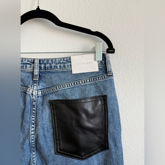 NWT Jonathan Simkhai River High Rise
Straight Jeans - Picture 6 of 10